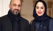 علی سرابی و مارال بنی آدم در نقش شهید صیاد شیرازی و همسرش/ عکس