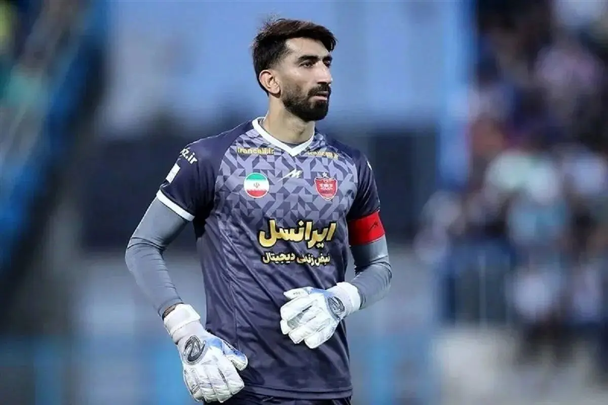 شوخی جالب علیرضا بیرانوند با دماغ خودش!/ عکس


