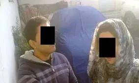 زوج قاچاقچی به دام افتادند