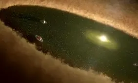 در دوران پرآشوب منظومه شمسی، مشتری احتمالاً به شکل‌گیری ماه کمک کرده است

