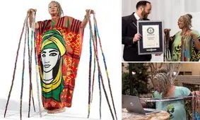 زنی که ۲۵ سال ناخن‌های دستش را نگرفت!/ عکس
