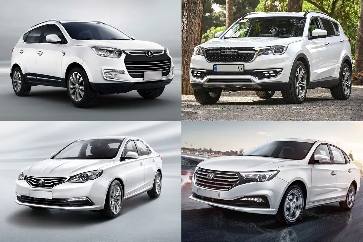 سقوط تاریخی قیمت خودروهای چینی در بازار آزاد