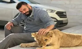 صحبت های جدید امیر علی اکبری در مورد نگه داشتن توله شیر در خانه
