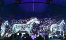 حیوانات را اسیر نکنیم؛ سیرک آلمانی هولوگرام را جایگزین شیر و فیل کرد
