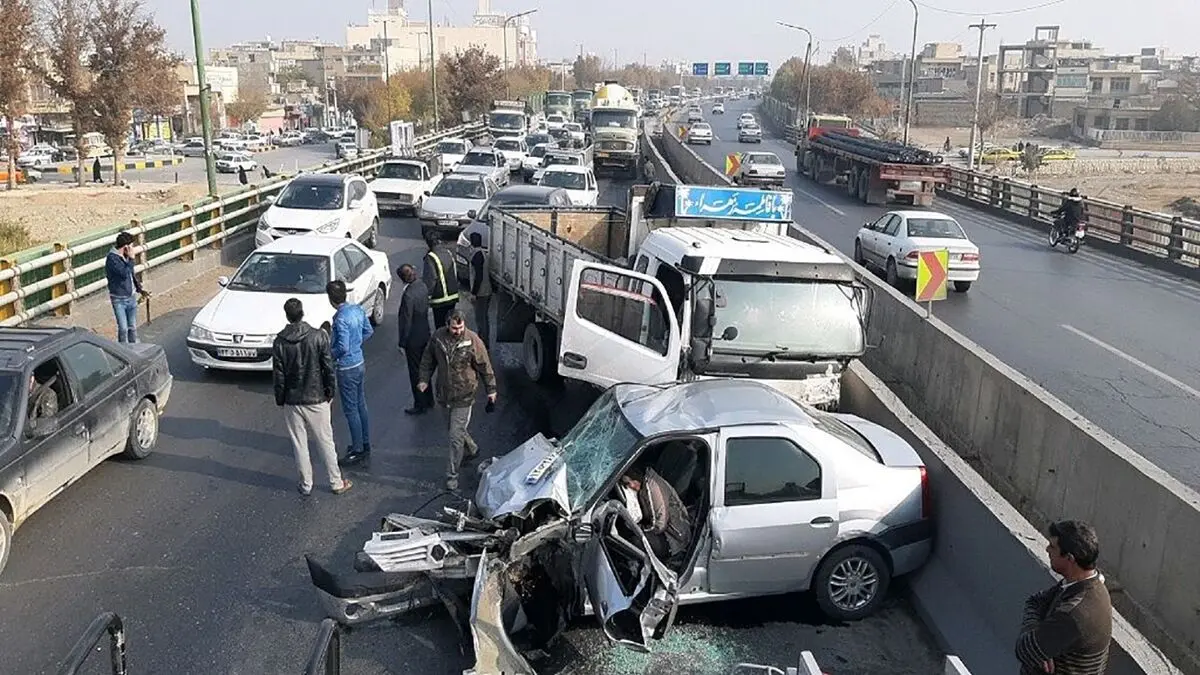 آمار وحشتناک جان باختگان تصادفات جاده‌ای در ۱۹ روز گذشته
