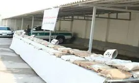 سوداگران مرگ هنگام بارگیری ۷۲۱ کیلو انواع مواد مخدر غافلگیر شدند