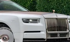 هدیه زیبای رولزرویس برای روز پدر/ تصاویر