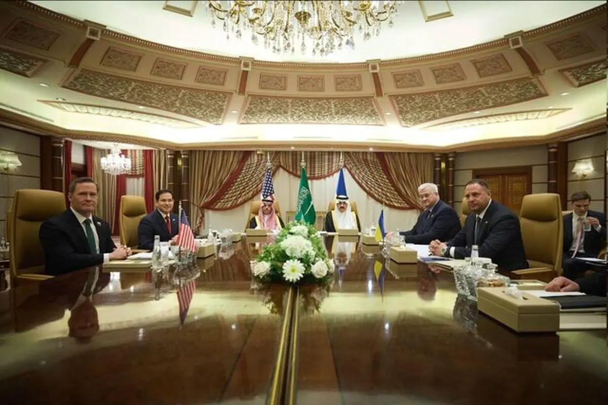 برگزاری مذاکرات اوکراین-آمریکا در عربستان

