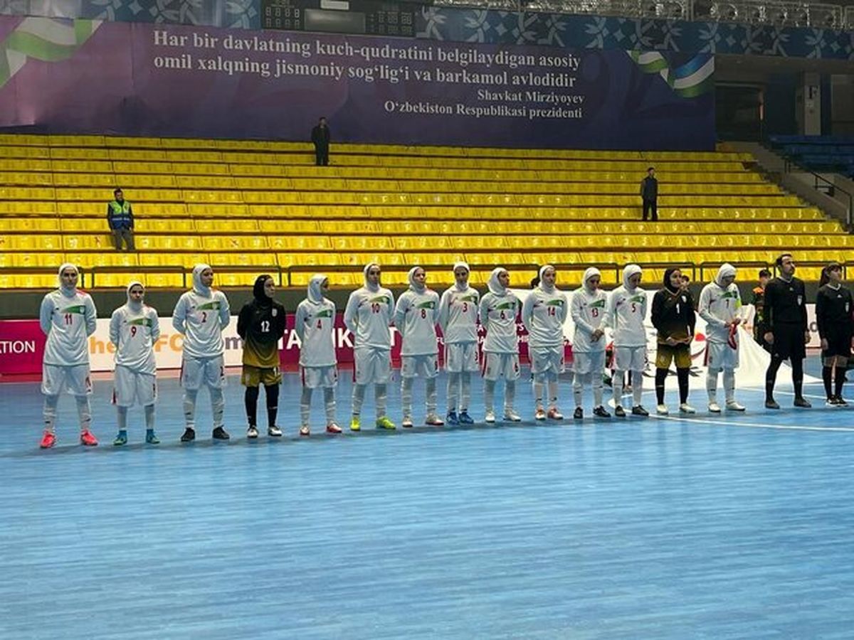 پیروزی پرگل تیم ملی فوتسال زنان ایران در کافا 