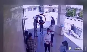 برنامه یک پدر و دختر برای رهاسازی گاز در مدارس لارستان/ ویدئو 