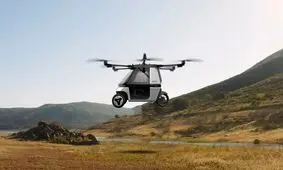 موتورسیکلت پرنده در چین رونمایی شد