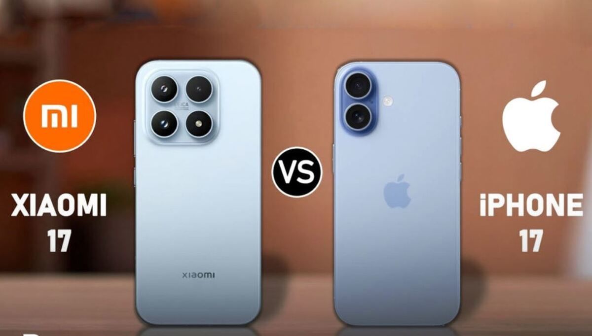 مقایسه آیفون ۱۷ و شیائومی ۱۷