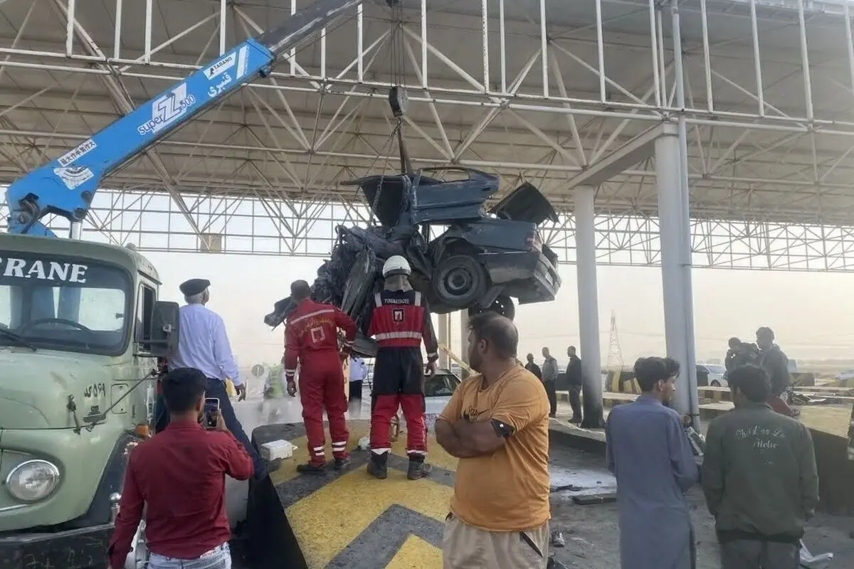 تصادف خودروی کارگران مزرعه در مشهد ۶ کشته برجا گذاشت