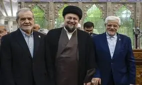 سانسور کلمات «تفاهم» و «صلح» در سخنان پزشکیان و سید حسن خمینی در خبر صدا و سیما

