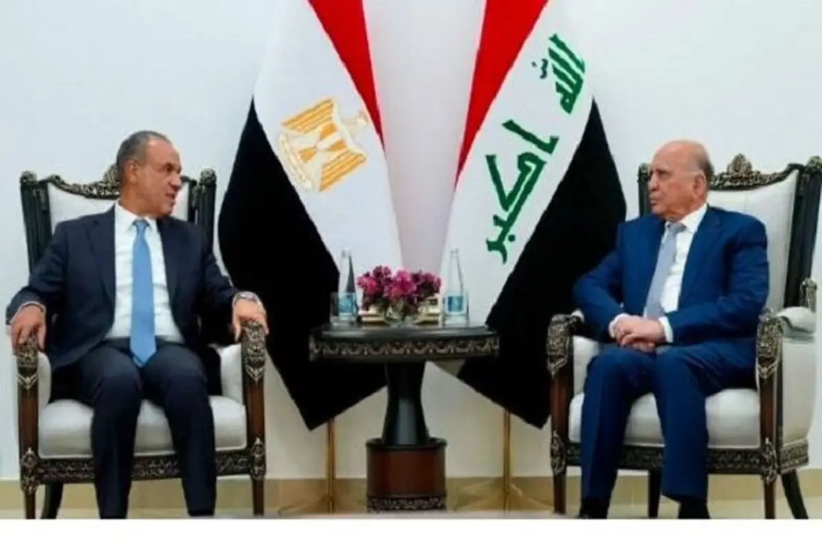 تاکید عراق و مصر بر همکاری بین‌المللی برای حفظ آتش‌بس
