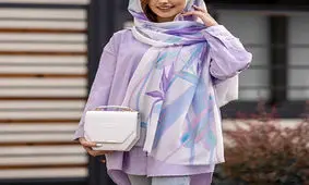 راهنمای ست مانتوی یاسی با رنگ های دیگر