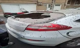 خسارت های حمله هوایی اسرائیل در سعادت آباد تهران/جستجو برای کشف اجساد ادامه دارد