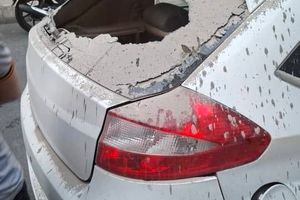 خسارت های حمله هوایی اسرائیل در سعادت آباد تهران/جستجو برای کشف اجساد ادامه دارد