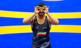 رضا افشار طلایی شد/ ویدئو