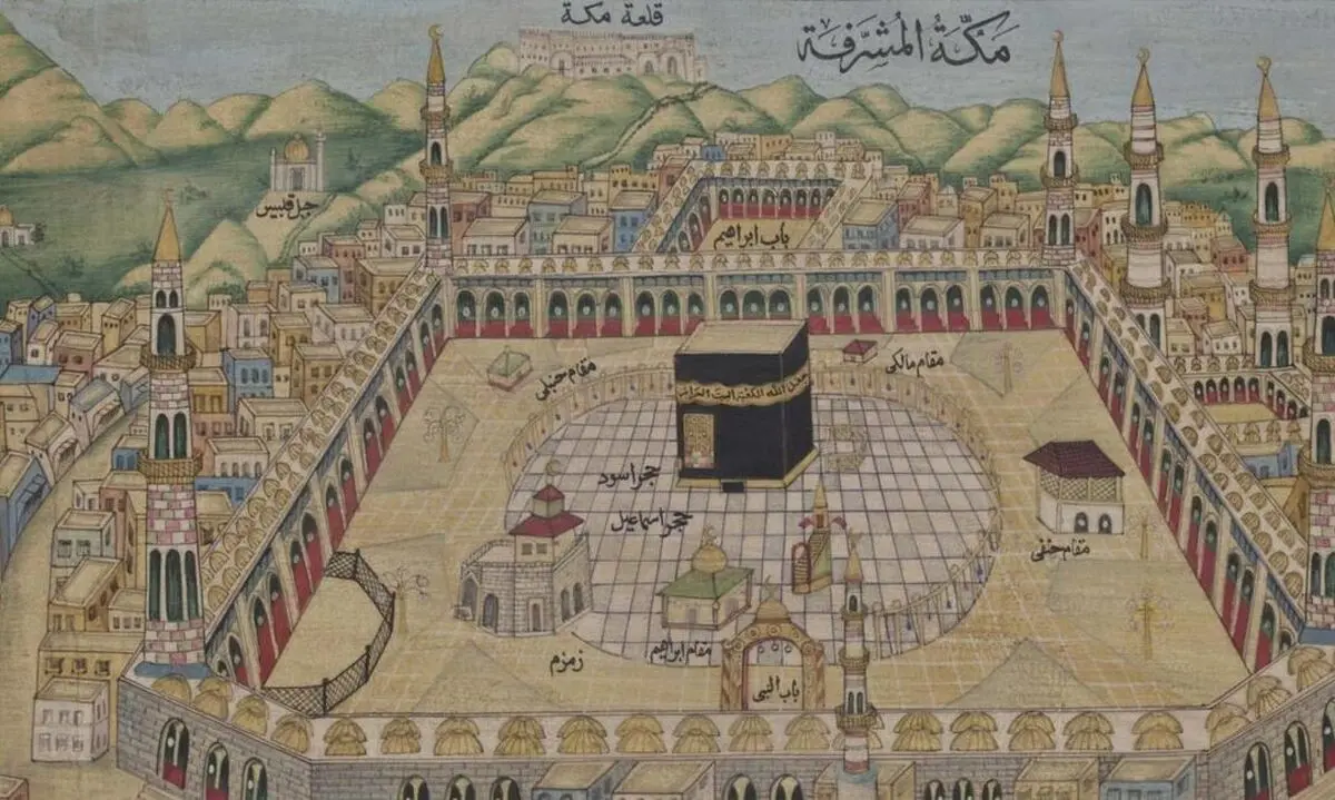 مکه و مسجدالحرام در گذر تاریخ/ عکس
