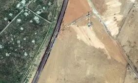 مصر در مرز رفح یک منطقه حائل ساخته است

