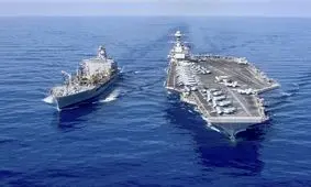 پنتاگون حضور ۲ ناو هواپیمابر آمریکا در غرب آسیا را تمدید کرد

