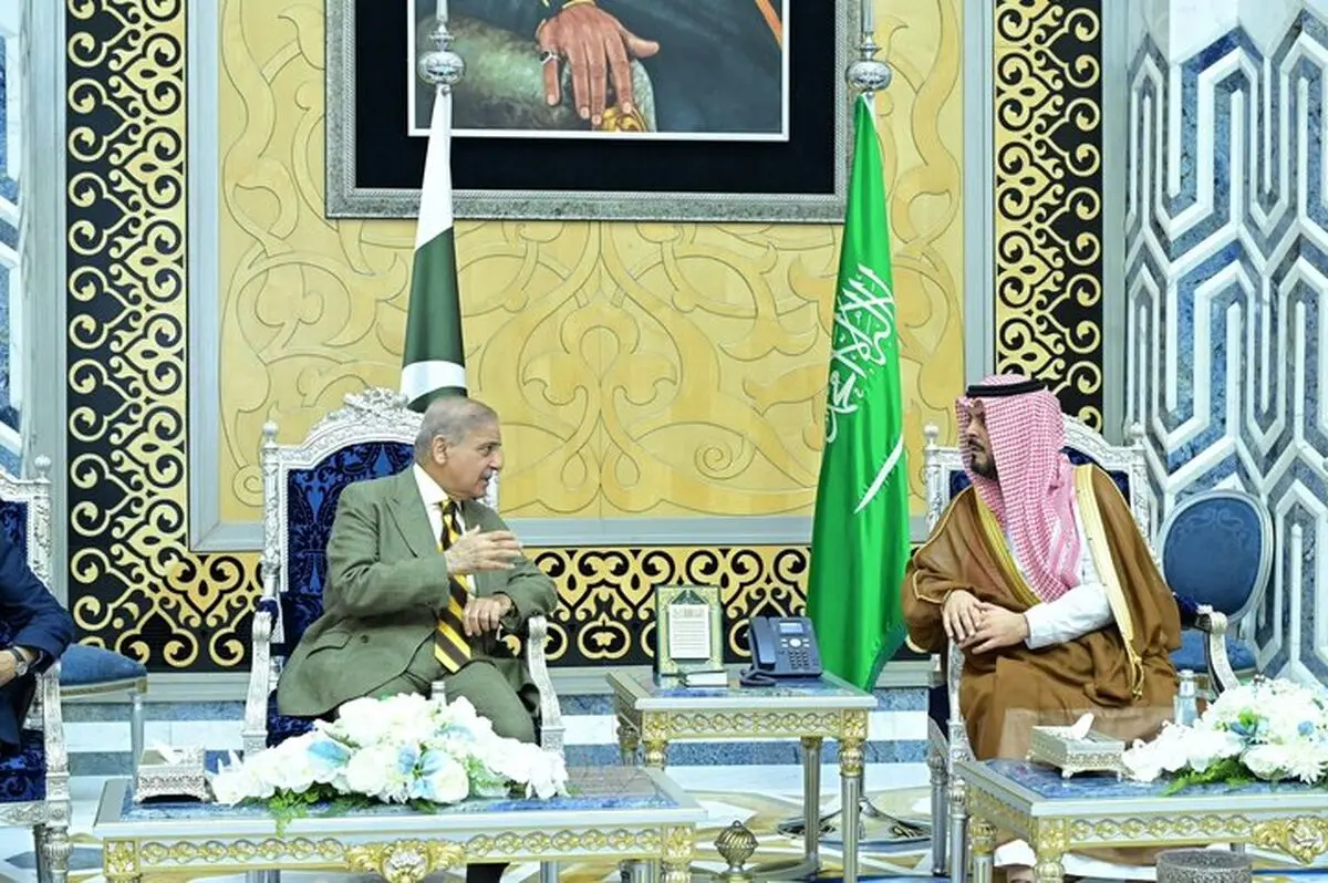 شهباز شریف وارد جده شد
