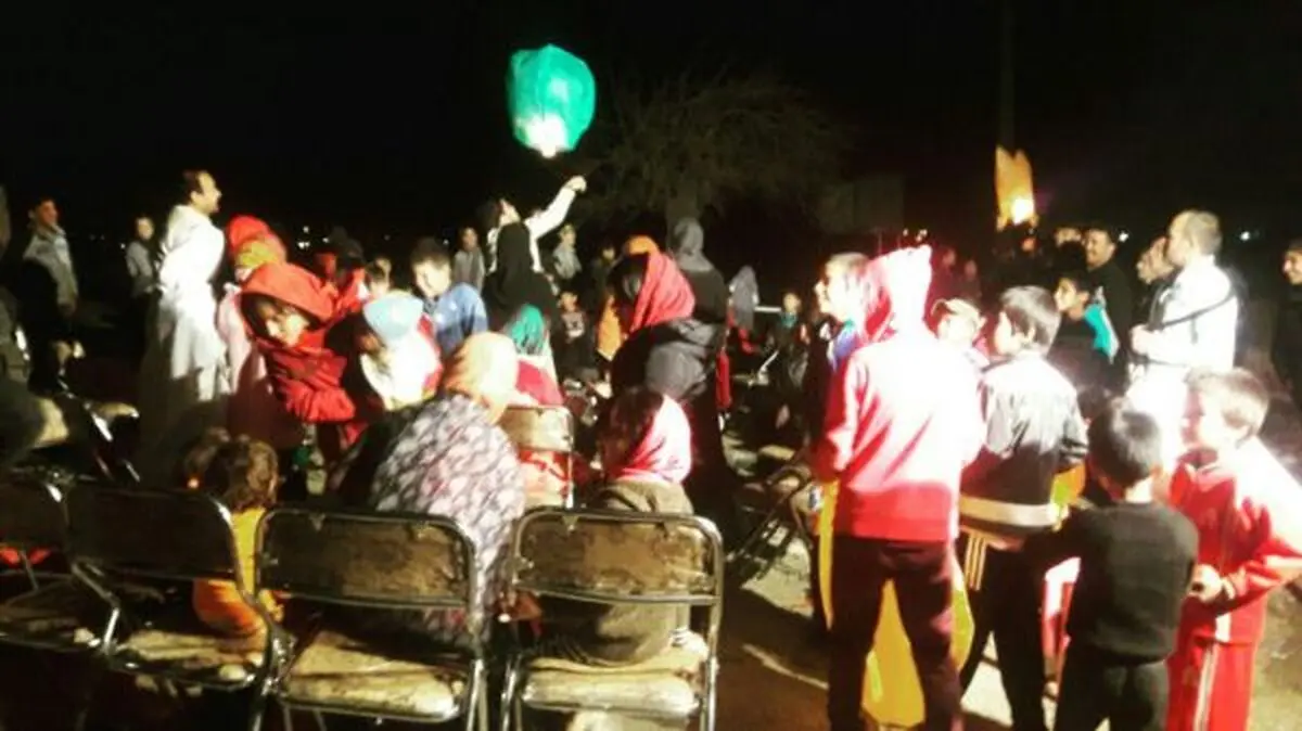 جشن یلدا در کوچه های فقر