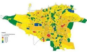 شهرداری تهران نقشه تخلیه امن مناطق تهران را در وبسایت خود منتشر کرد