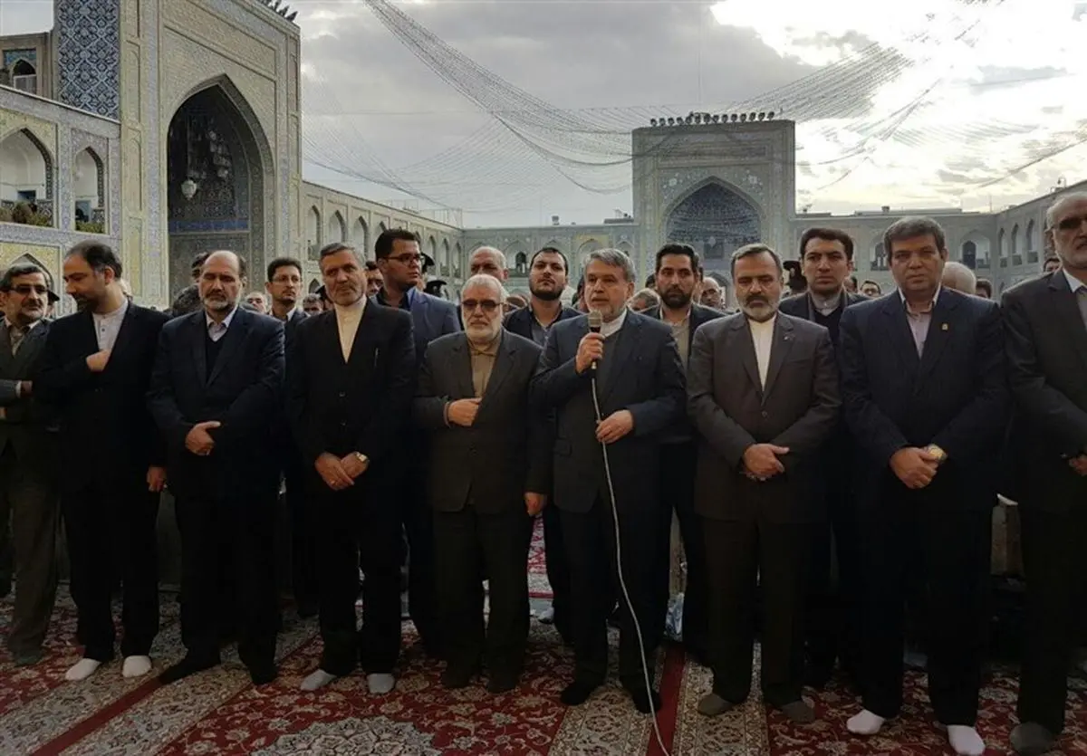 مراسم "مشهد ۲۰۱۷" از جوار مضجع منور رضوی آغاز شد