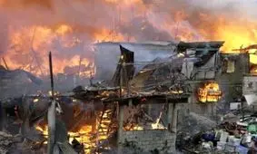 آتش ‌سوزی در مرکز تجاری فیلیپین/ 37 نفر در آتش محبوس شدند