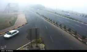 مه غلیظ در جنوب آذربایجان‌غربی دید افقی را به ۱۰۰ متر رساند