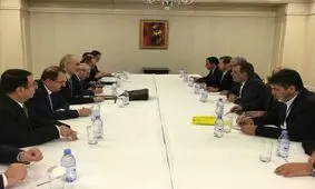 دومین دور رایزنی جابری انصاری و بشار الجعفری در هشتمین نشست آستانه
