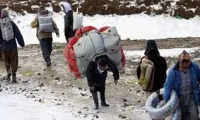 درد و دل‌های دردناک یک کولبر ایرانی /کاری با حقوق داشته باشم سراغ مرز نمی‌روم/فیلم