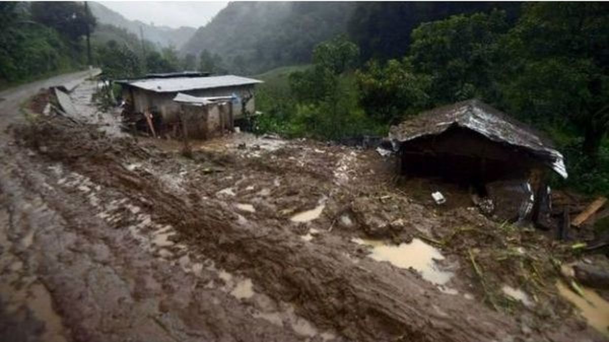 90 کشته بر اثر طوفان و رانش زمین در فیلیپین