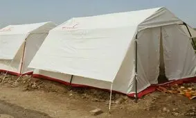 ۴۰۰ چادر و ۲۵۰۰ پتو برای امدادرسانی در زمان بحران در گلستان آماده است