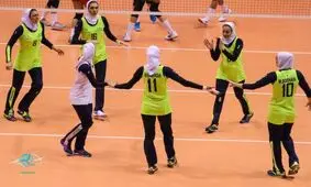 لحظاتی دیدنی از بازی لیگ والیبال زنان/فیلم