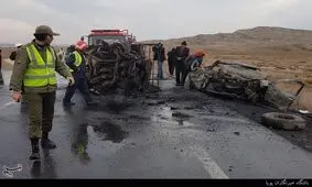 مرگ دردناک ۵ سرنشین خودروی L۹۰ + عکس