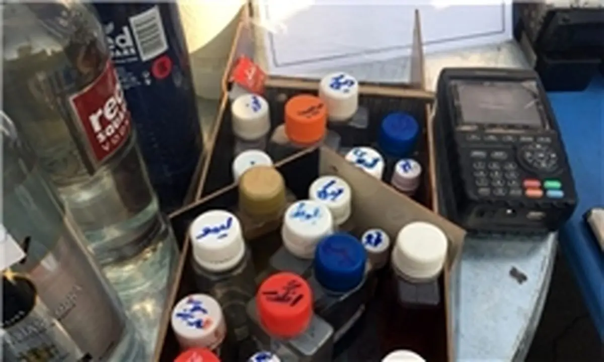 کشف 781 بطری مشروبات الکلی در بندر ماهشهر