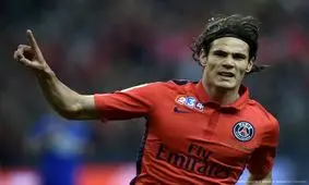 کاوانی بهترین بازیکن خارجی لیگ فرانسه در سال ۲۰۱۷