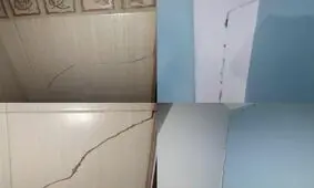 خسارت های زلزله بامداد چهارشنبه اسلامشهر