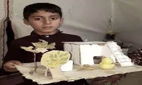 کار‌دستی کودک ثلاث باباجانی