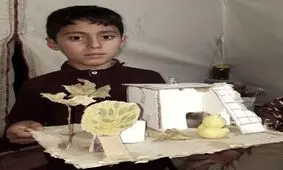 کار‌دستی کودک ثلاث باباجانی