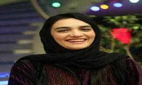 عکسی از میترا حجار در کنار بابانوئل