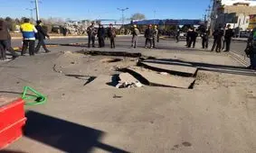 ۴ مصدوم در پی انفجار لوله گاز