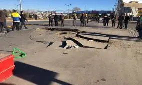 ۴ مصدوم در پی انفجار لوله گاز