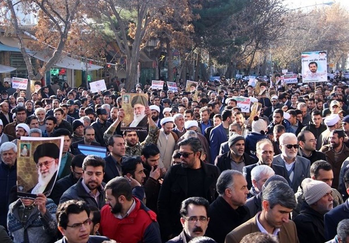 راهپیمایی "پرشور" و "انقلابی" مردم استان خراسان شمالی در سالروز حماسه نهم دی برگزار شد