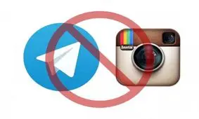 اختلال در اینستاگرام و تلگرام