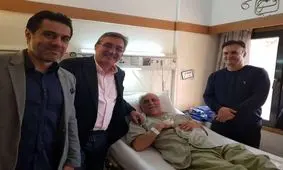 عیادت برانکو و پیروانی از محمود خوردبین+عکس