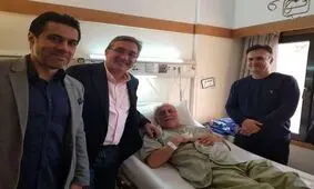 عیادت برانکو و پیروانی از محمود خوردبین+عکس